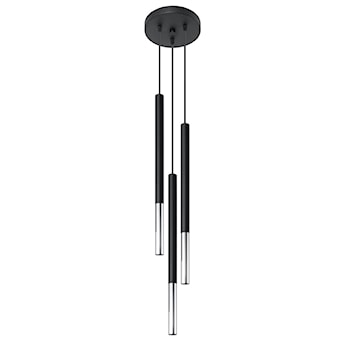Lampa wisząca Mozaica 3P czarny/chrom