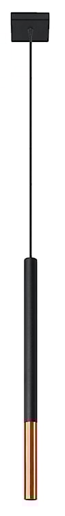 Lampa wisząca Lagga 8x8 cm x1 czarna/miedź 