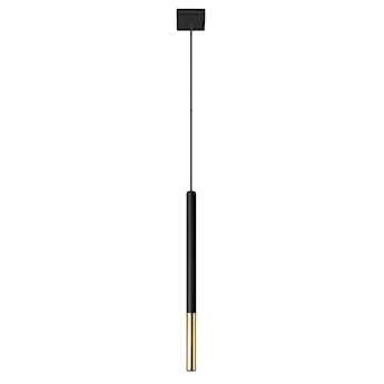 Lampa wisząca Lagga 8x8 cm x1 czarna/złota