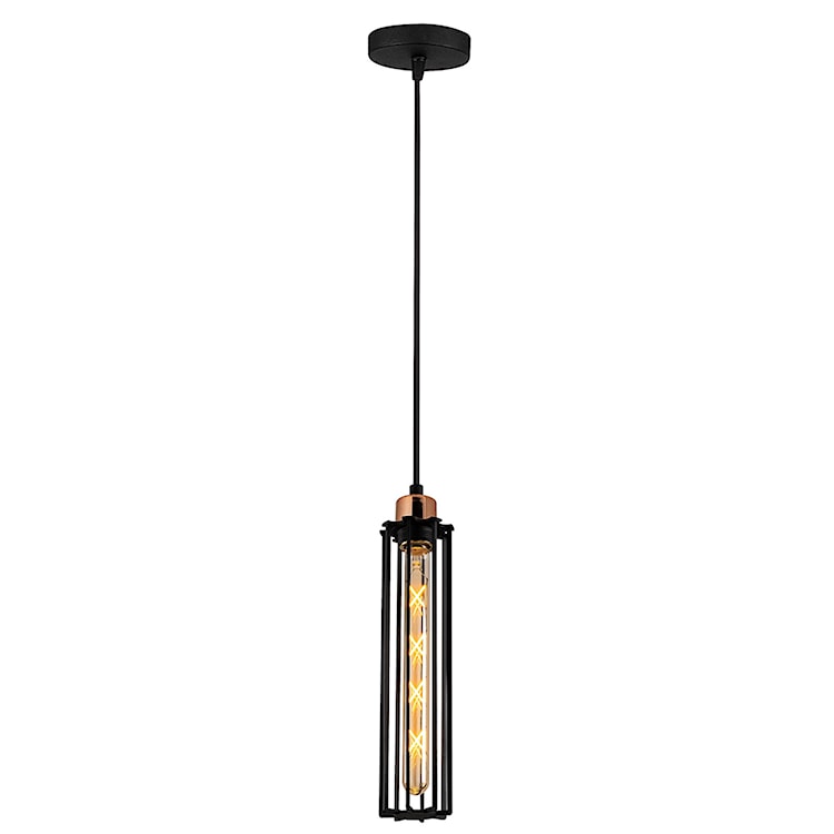 Lampa sufitowa Naomet średnica 8 cm czarna  - zdjęcie 2