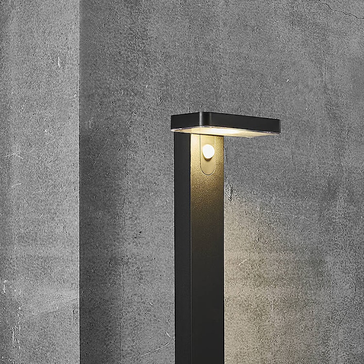 Lampa ogrodowa solarna Rica Square z czujnikiem ruchu prostokątna  - zdjęcie 2