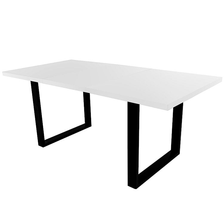 Stół rozkładany Lameca 135-185x85 cm biały 
