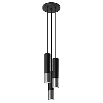Lampa wisząca Loopez 3P czarny/chrom