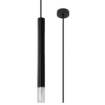 Lampa wisząca Lagga średnica 8 cm x1 czarna