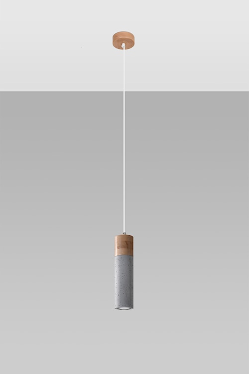 Lampa wisząca Obett średnica 7 cm x1 naturalny/beton  - zdjęcie 6
