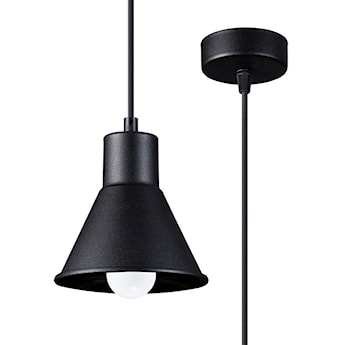Lampa wisząca Choccate średnica 14 cm x1 czarna