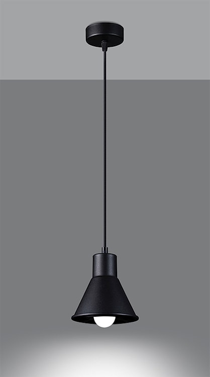 Lampa wisząca Choccate średnica 14 cm x1 czarna  - zdjęcie 4