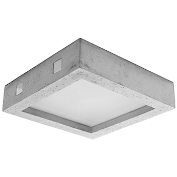 Plafon LED Obett 33x33x8 cm beton