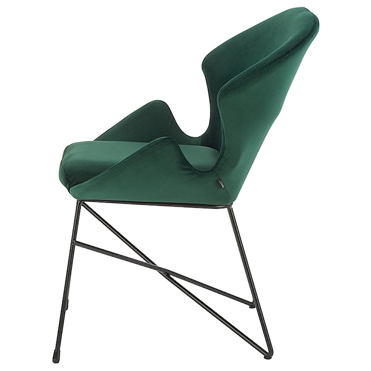 Krzesło tapicerowane Favotenize zielone  - zdjęcie 3