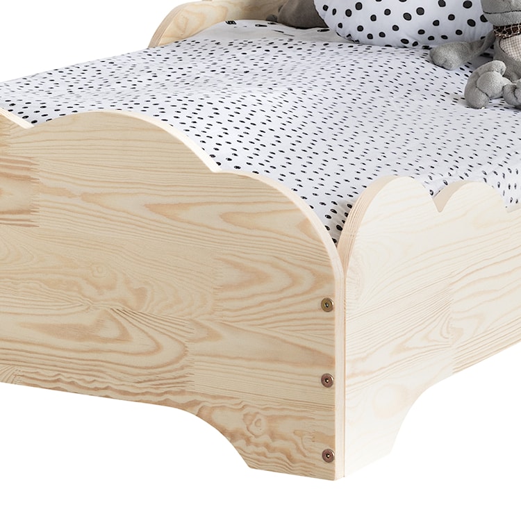 Łóżko Irine dziecięce z drewna 90x140 cm  - zdjęcie 7