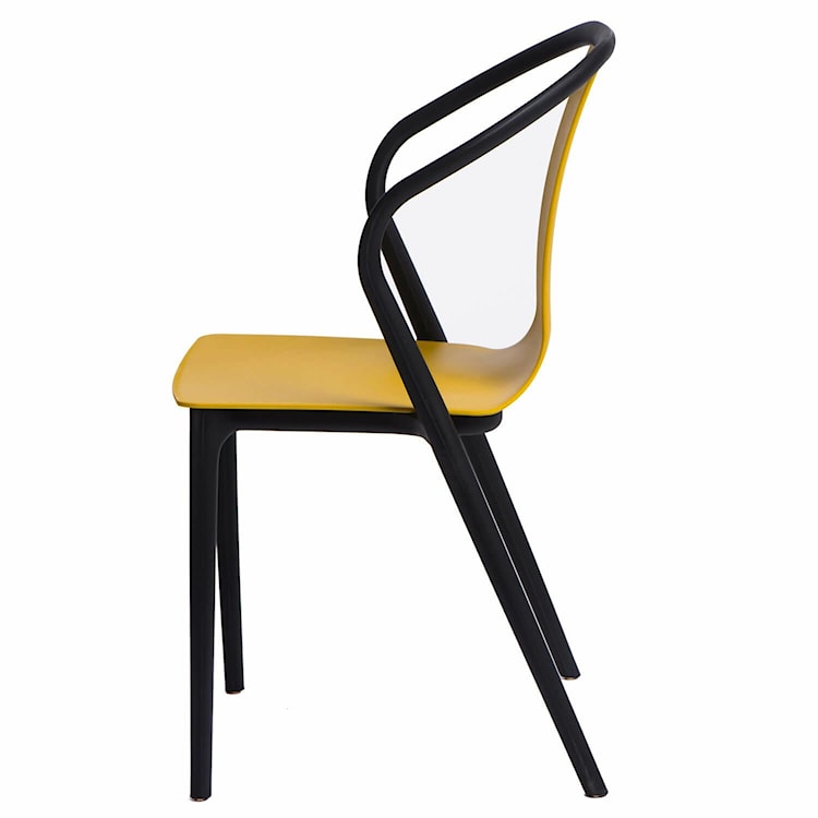 Krzesło Bella żółte  - zdjęcie 2