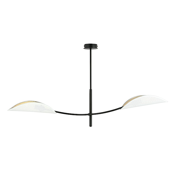 Lampa wisząca Farang x2 biało-złota  - zdjęcie 2