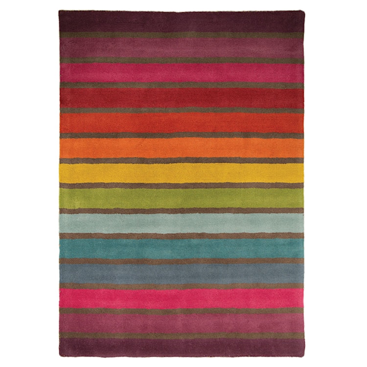 Dywan wełniany Candy wielokolorowy Prostokątny/80x150 