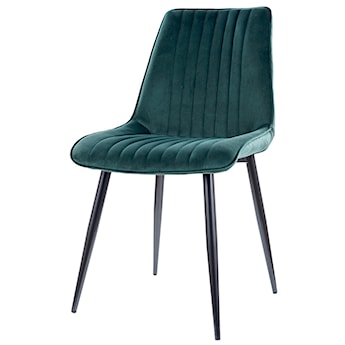 Krzesło tapicerowane Dripperies zielone