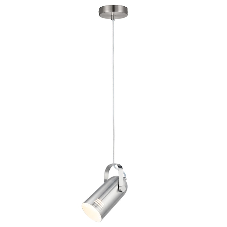 Lampa wisząca Nibbler w formie reflektora srebrna