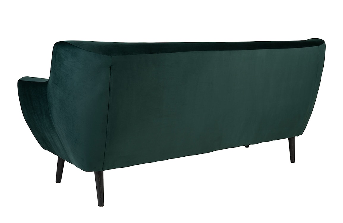Sofa trzyosobowa Ratsino ciemnozielony velvet  - zdjęcie 4