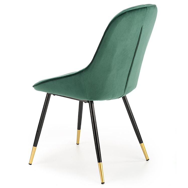 Krzesło tapicerowane Slasidit zielone  - zdjęcie 4