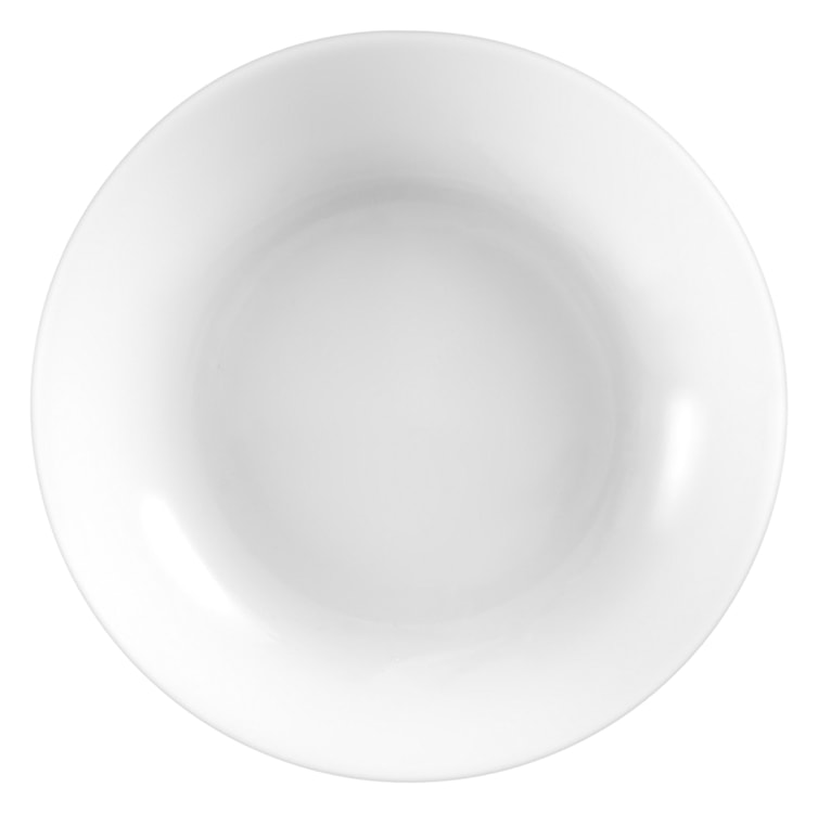 Zestaw talerzy porcelanowych dla 6 os. City biały  - zdjęcie 5