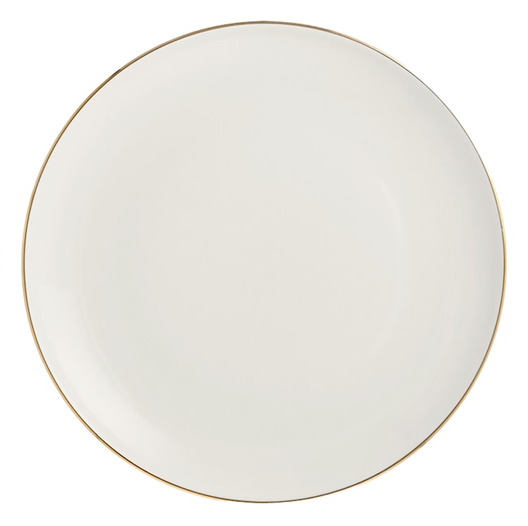 Zestaw talerzy porcelanowych dla 6 os. City beżowy  - zdjęcie 2