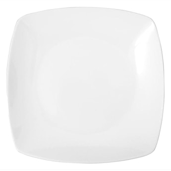 Zestaw talerzy porcelanowych dla 6 os. Akcent biały