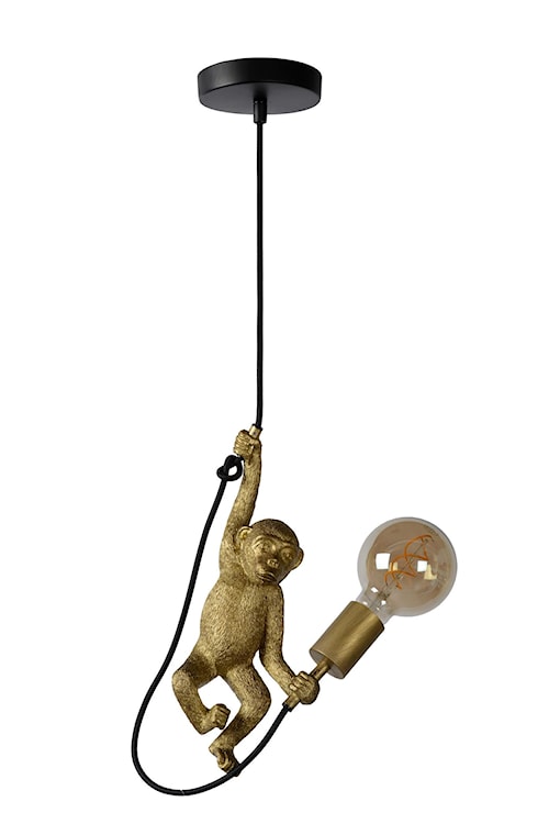 Lampa wisząca Chimp małpka złota  - zdjęcie 5