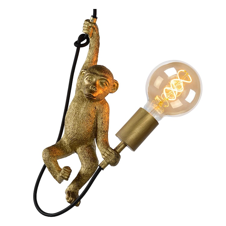 Lampa wisząca Chimp małpka złota  - zdjęcie 6