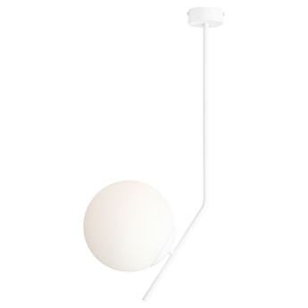 Lampa wisząca Pipeally 64 cm biała