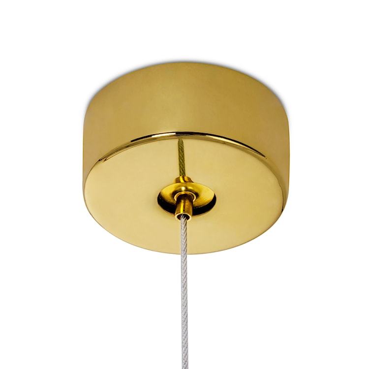Lampa wisząca Hage LED średnica 50 cm złota  - zdjęcie 4