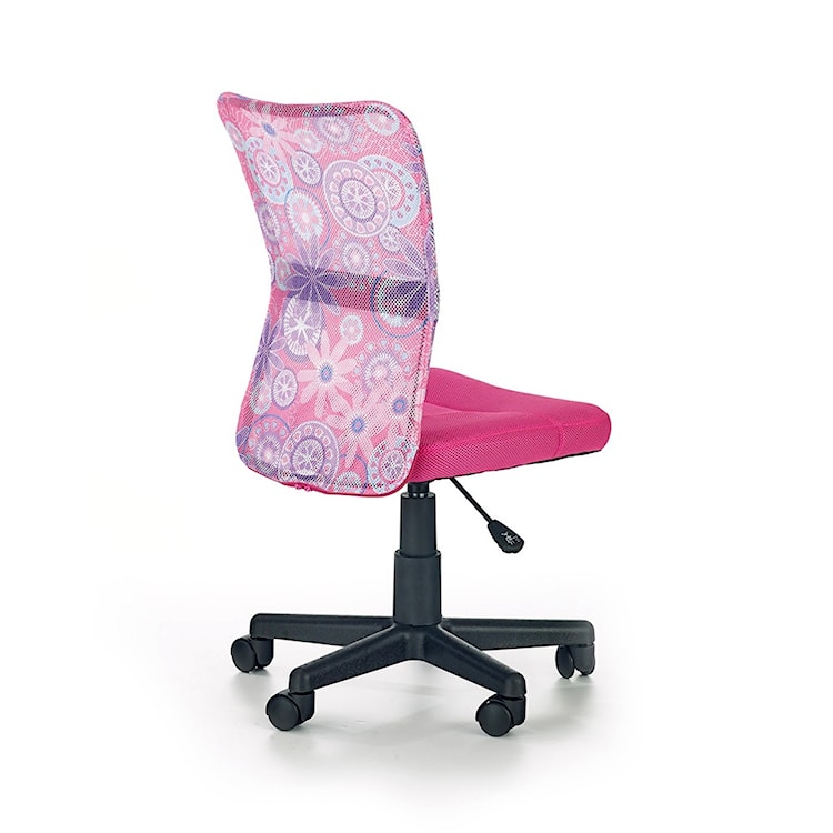 Fotel biurowy Milna różowy  - zdjęcie 3