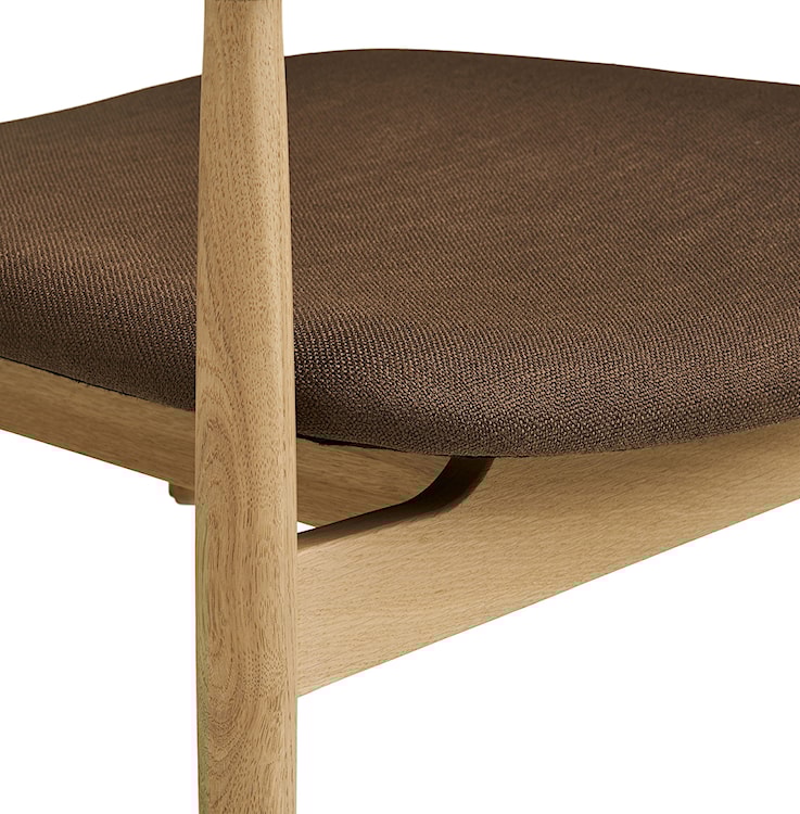 Fotel wypoczynkowy Clonds z podłokietnikami dąb naturalny/brązowy  - zdjęcie 6