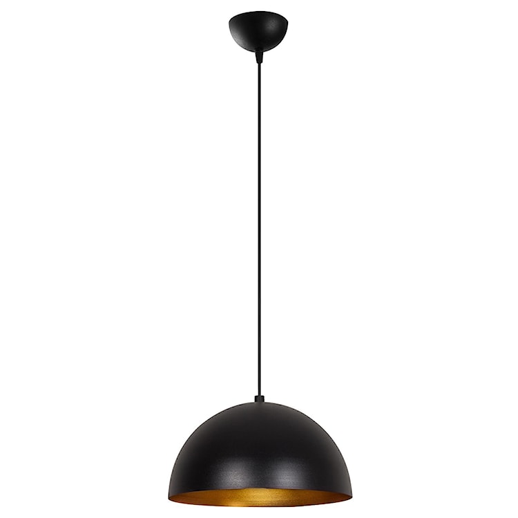 Lampa sufitowa Rientaki średnica 30 cm czarna  - zdjęcie 3