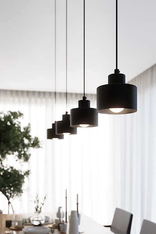 Lampa wisząca Choccate średnica 8 cm czarna  - zdjęcie 2