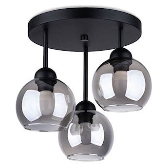Lampa wisząca Crosians 35x35 cm x3 czarny