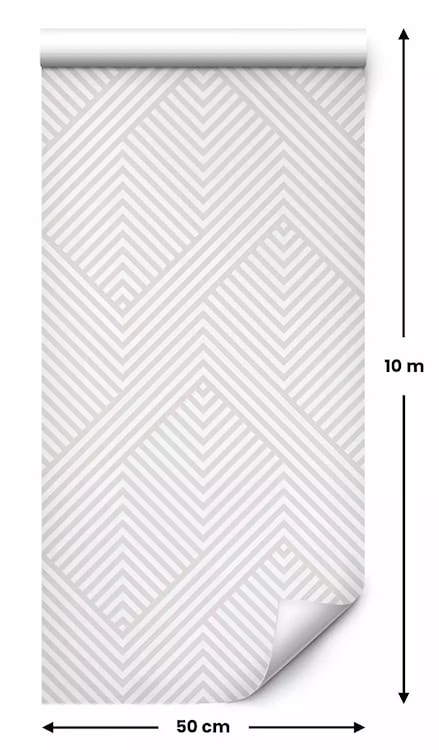 Tapeta Złamane linie 1000x50 cm  - zdjęcie 5