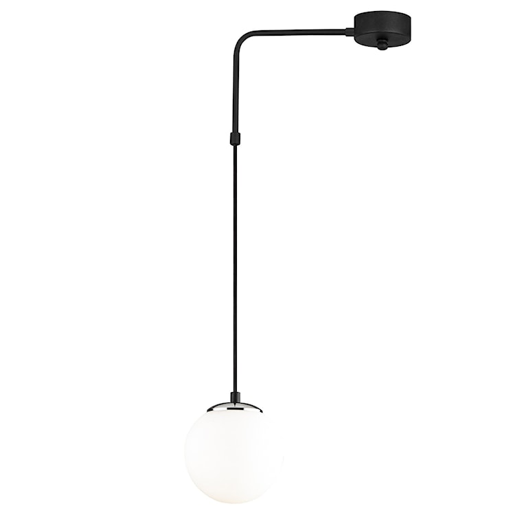 Lampa wisząca Illurked 100 cm czarno-srebrna