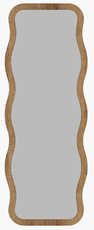 Lustro stojące Aror 160x50 cm w brązowej ramie
