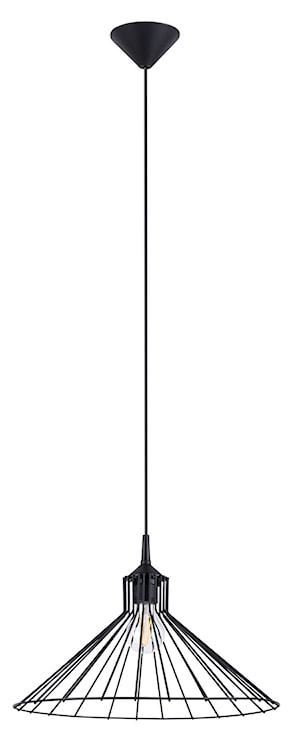 Lampa wisząca Yallane średnica 40 cm stalowa czarna  - zdjęcie 6