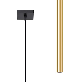 Lampa wisząca Lagga 8x8 cm x1 złoty połysk