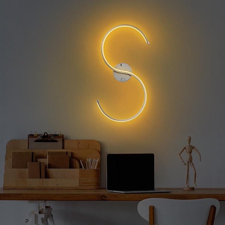 Lampa ścienna Nifolkes chromowana  - zdjęcie 4