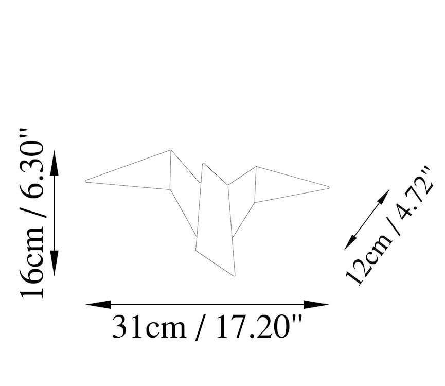 Lampa ścienna Denched 31 cm biała  - zdjęcie 7