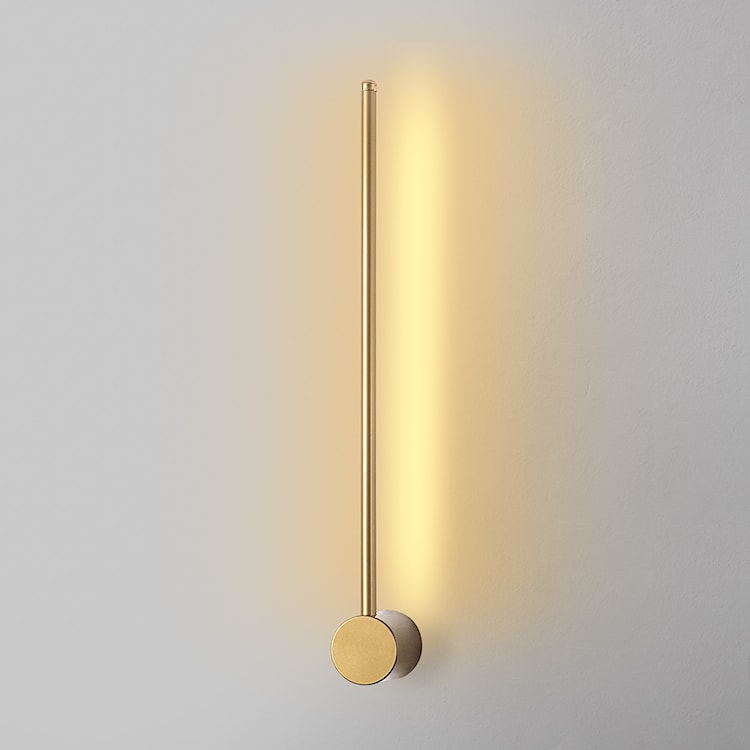 Lampa ścienna Walriefle 62 cm złota  - zdjęcie 6