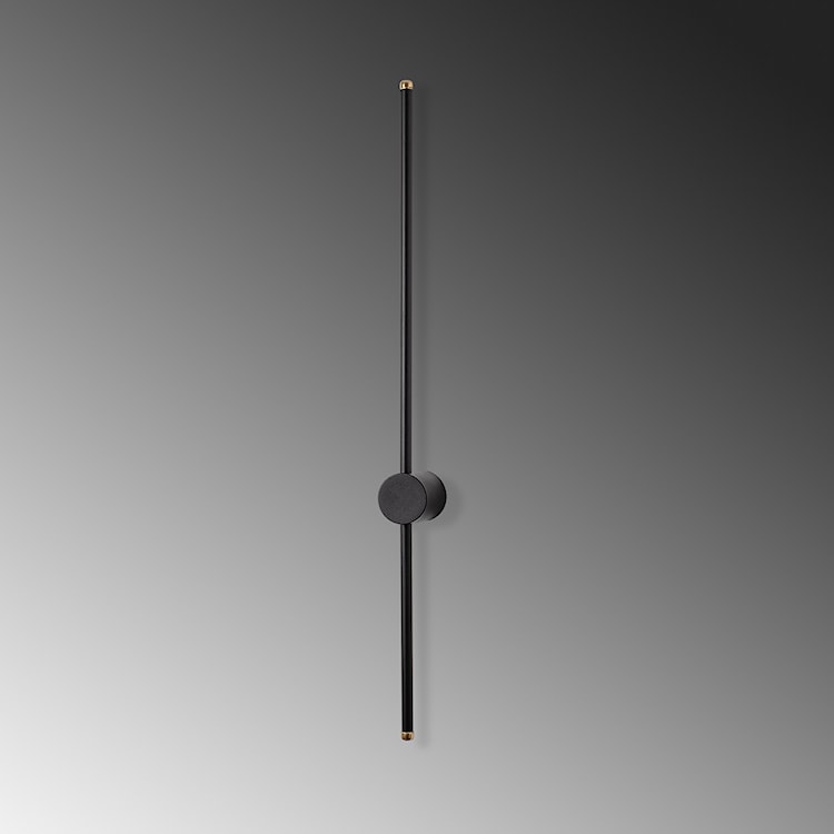 Lampa ścienna Walriefle 91 cm czarna  - zdjęcie 7