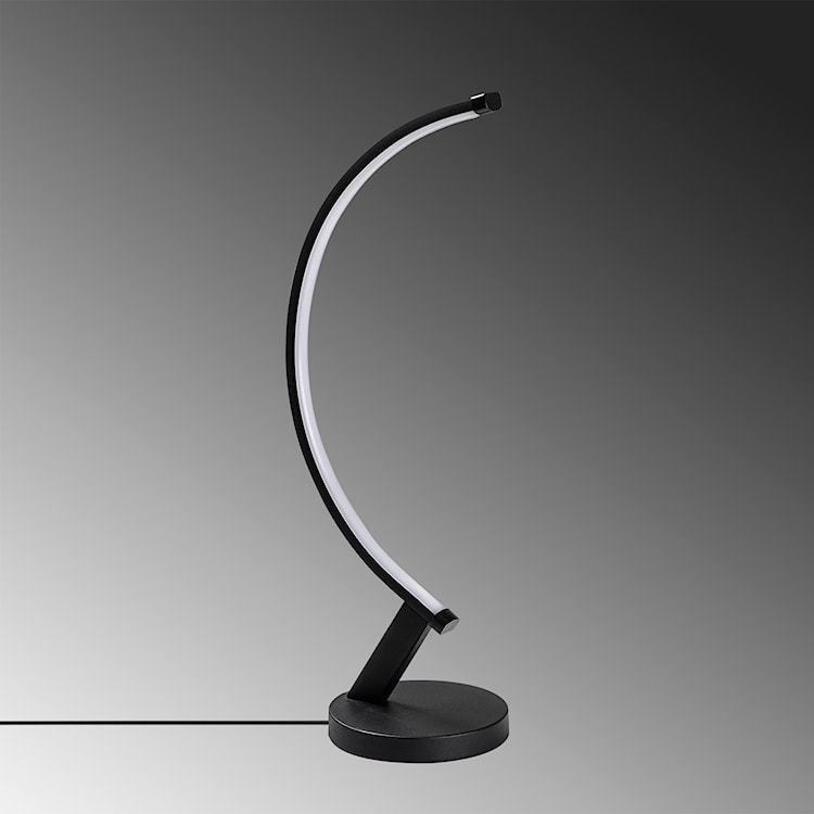 Lampka na biurko Basherts 47 cm czarna  - zdjęcie 9