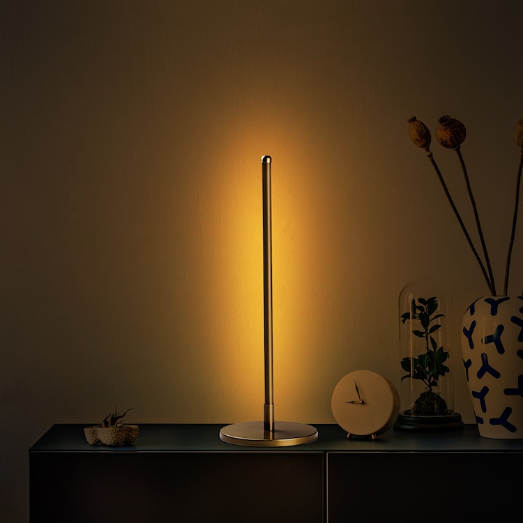 Lampka na biurko Climprove złota  - zdjęcie 3