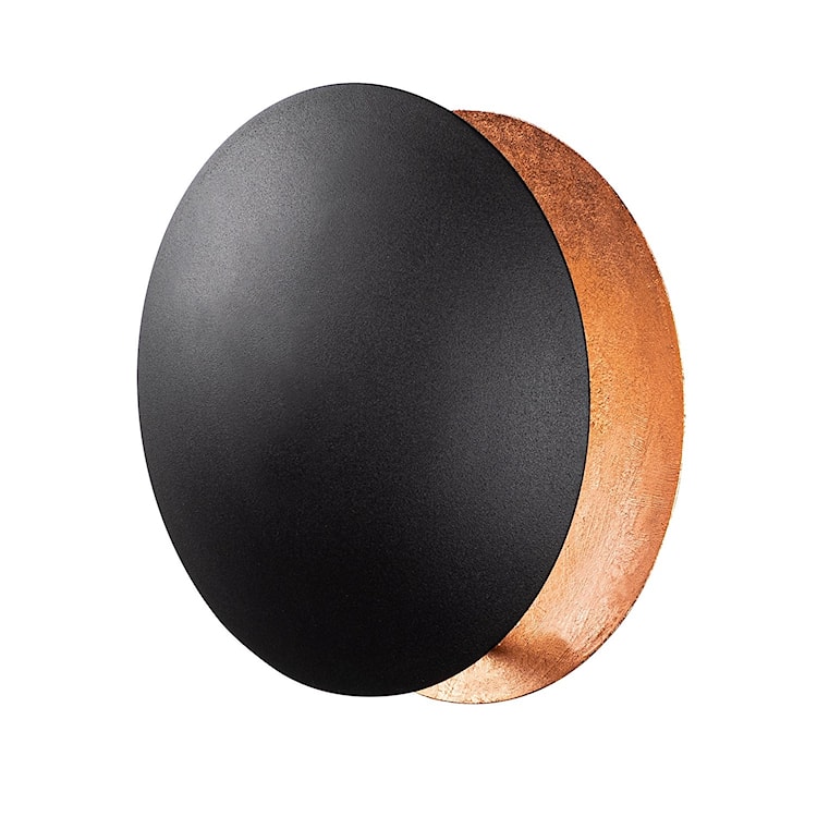 Lampa ścienna Graccolle z regulacją czarno-miedziana  - zdjęcie 7