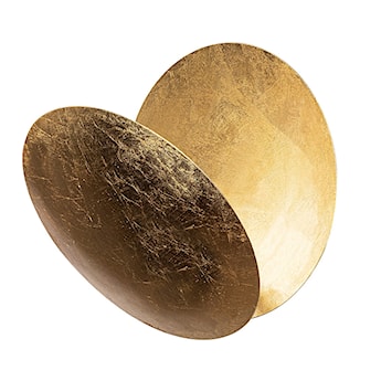 Lampa ścienna Graccolle z regulacją złota szczotkowana