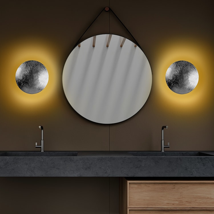 Lampa ścienna Graccolle z regulacją srebrna  - zdjęcie 4