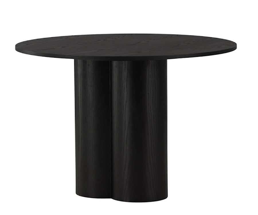Stół do jadalni Convalder 110x110 cm czarny  - zdjęcie 4