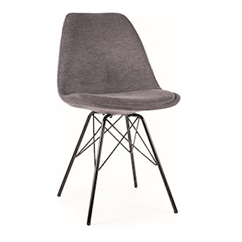 Krzesło tapicerowane Taility szare