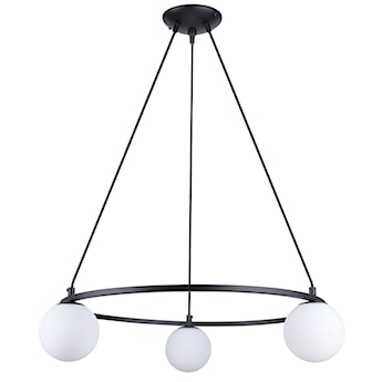 Lampa wisząca Crosians średnica 65 cm x3 czarna